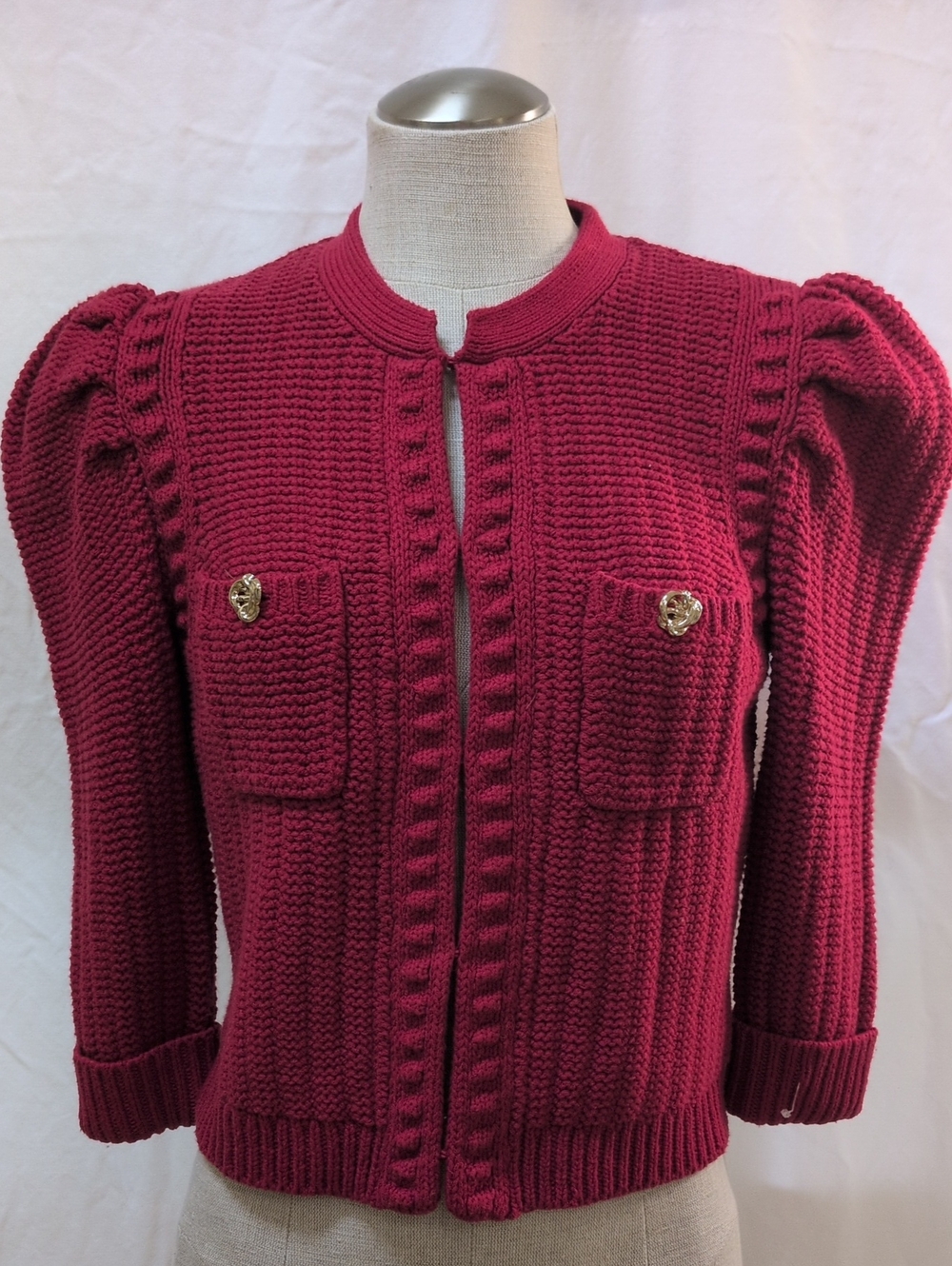 L'Agence Cropped Delli Cardigan - Picture 7 of 13